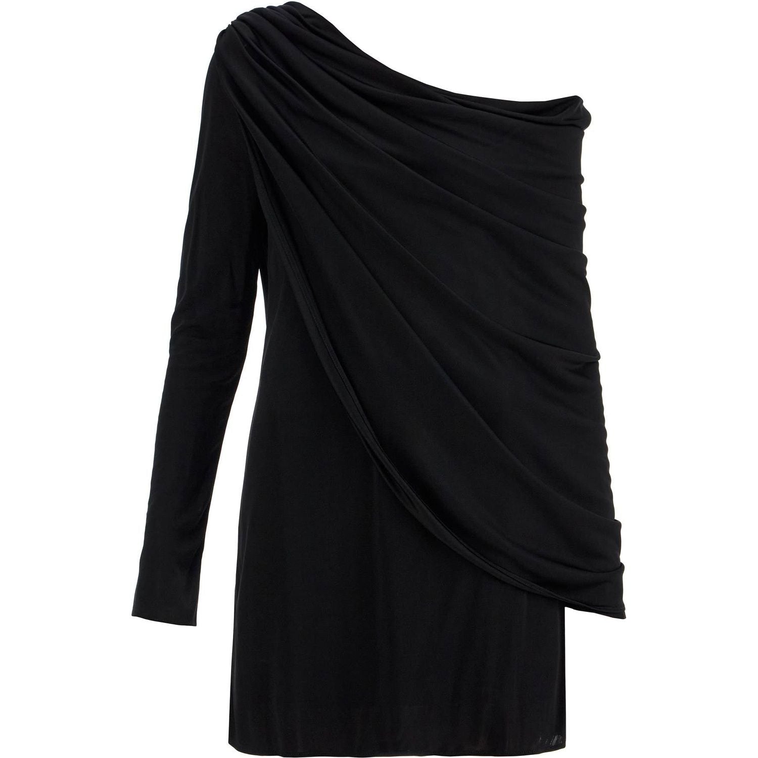 Giuseppe Di Morabito gathered jersey mini dress in