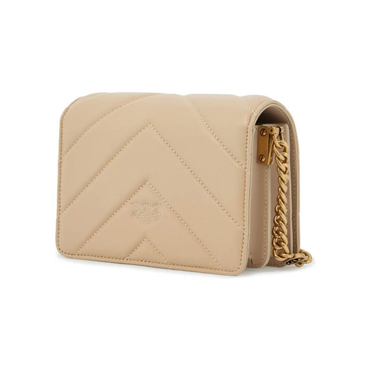 Pinko mini love bag click big chevron Handbag Pinko