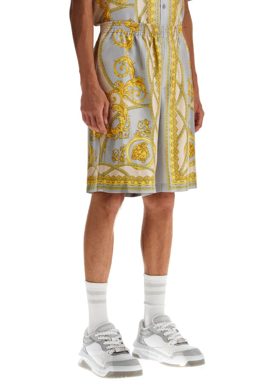 Versace silk bermuda shorts 'cup of Short trousers Versace