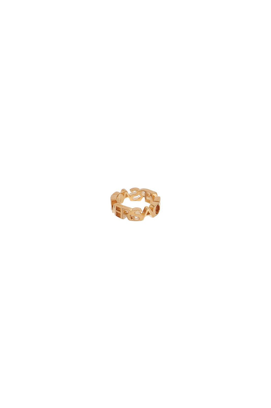 Versace ring with logo design