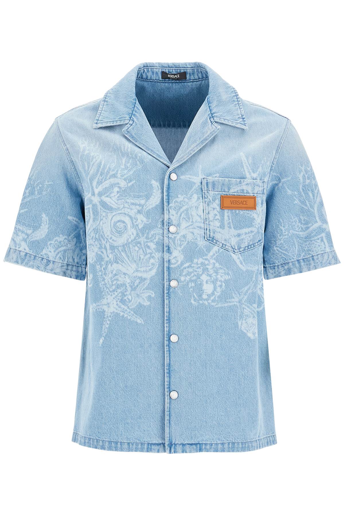 Versace barocco sea denim shirt Shirts Versace