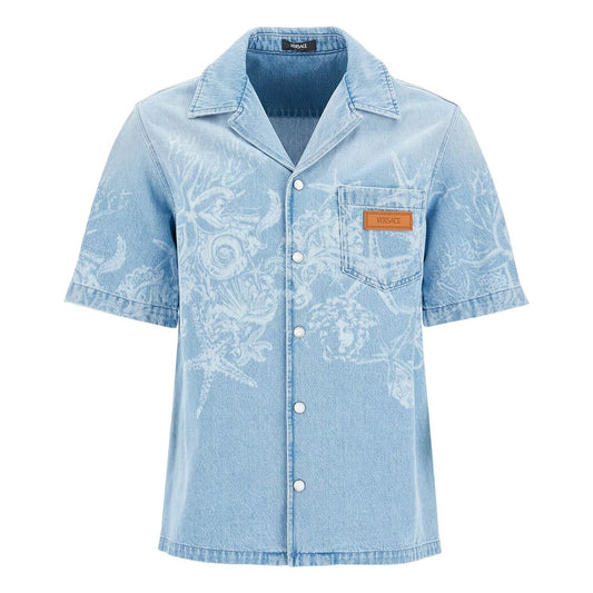 Versace barocco sea denim shirt Shirts Versace