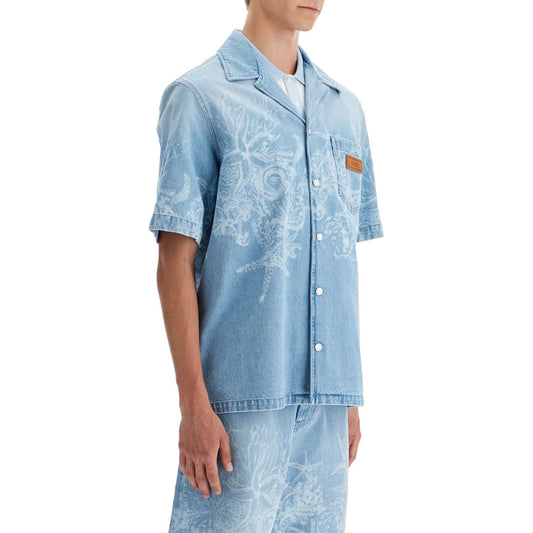 Versace barocco sea denim shirt Shirts Versace