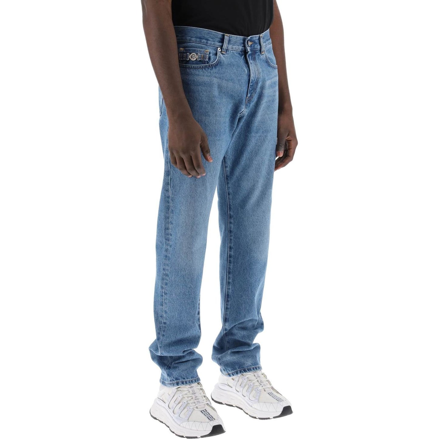 Versace medusa biggie regular fit jeans