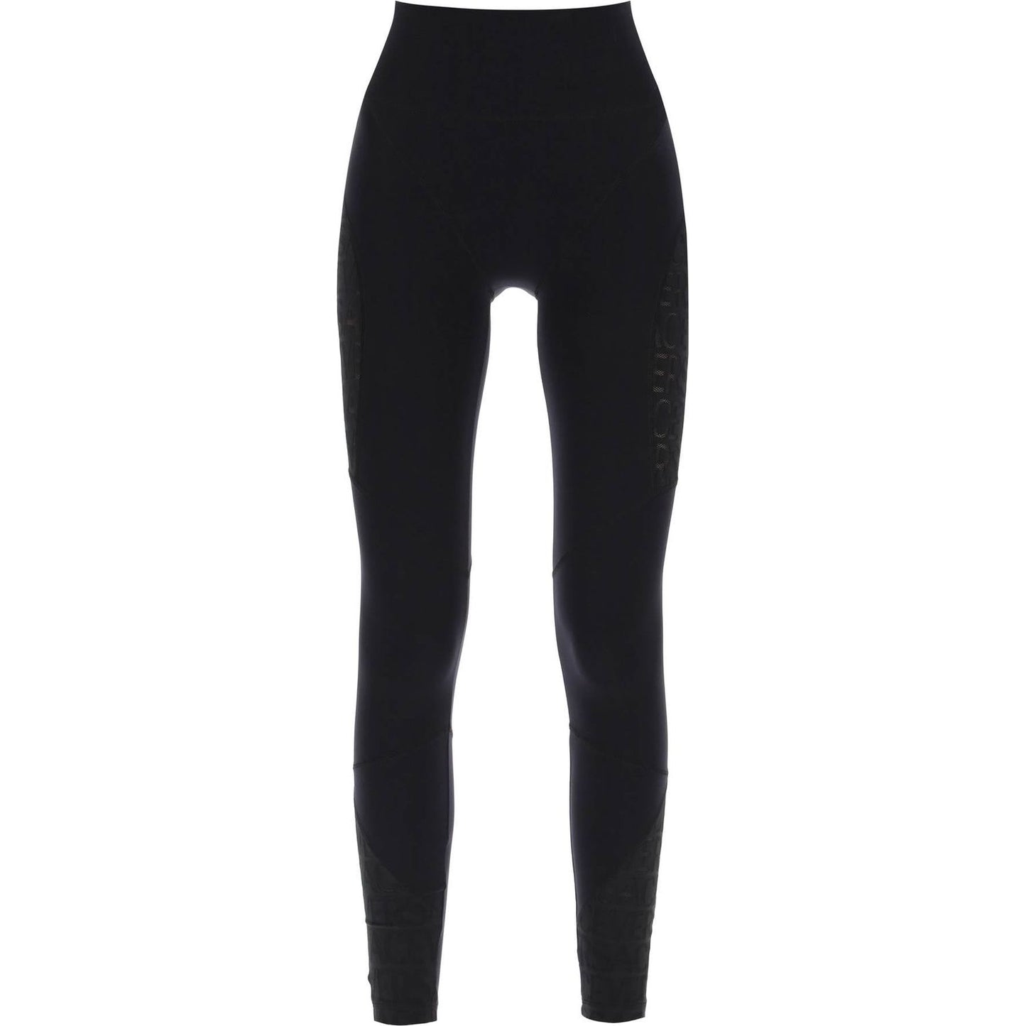 Versace sports leggings with lettering Trousers Versace