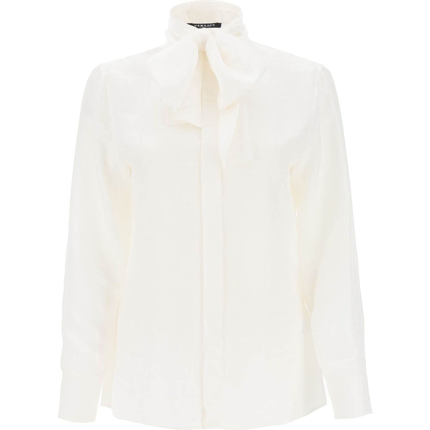 'versace allover' lavallière shirt Topwear Versace