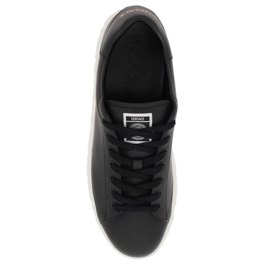 Versace greca faux leather sneakers Sneakers Versace