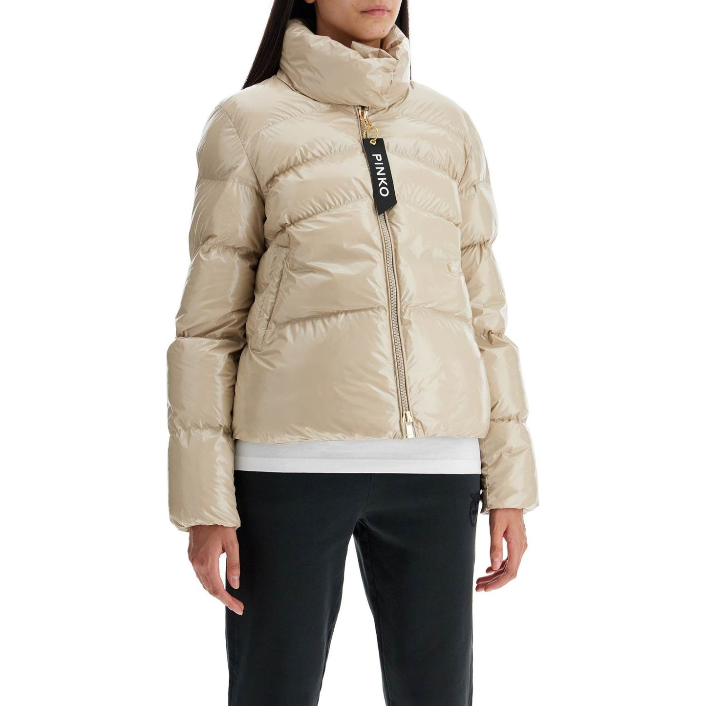 Pinko "crystal nylon down jacket" Jackets Pinko