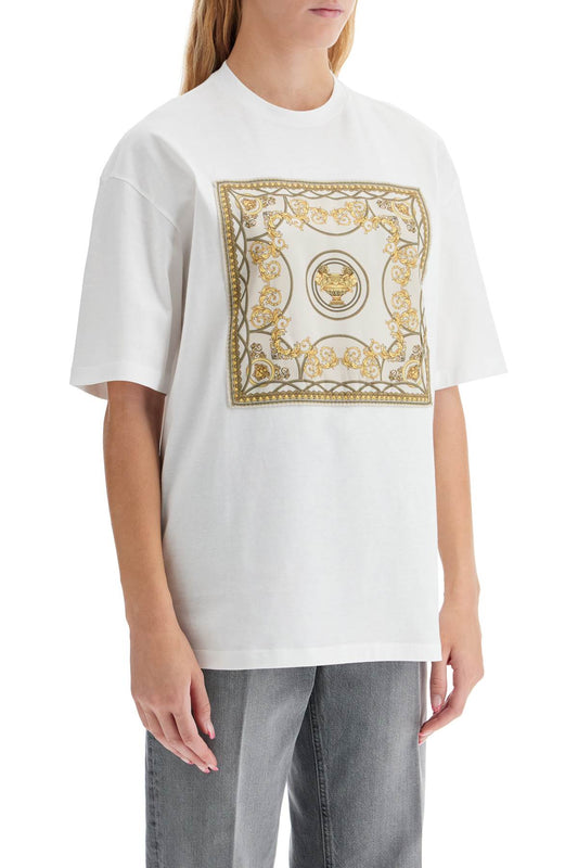 Versace oversized t-shirt La Coupe des Dieux Topwear Versace