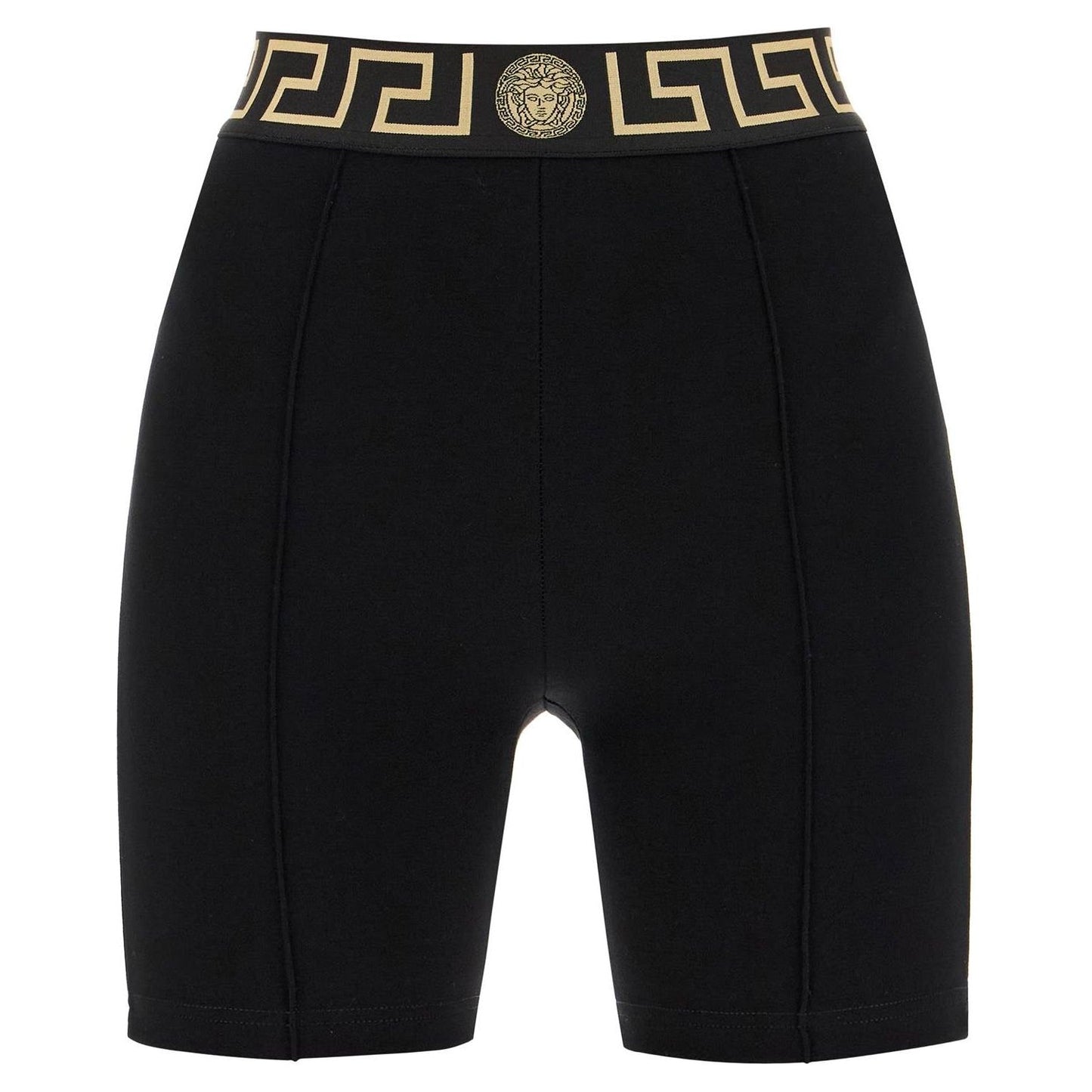 Versace "sporty shorts with greek band Short trousers Versace