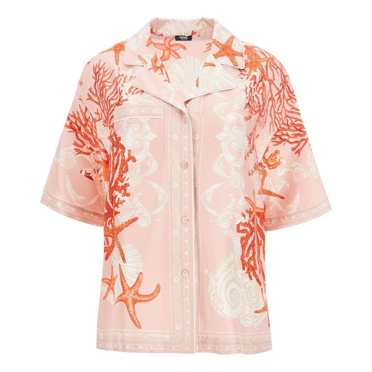 Versace silk baroque shirt Topwear Versace