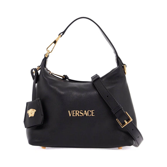 versace nappa leather hobo bag