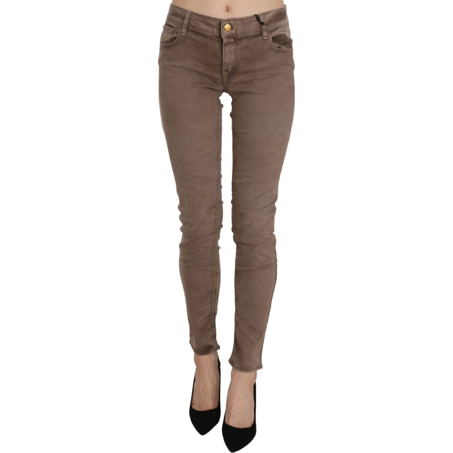 CYCLE Chic Brown Slim Fit Skinny Jeans CYCLE