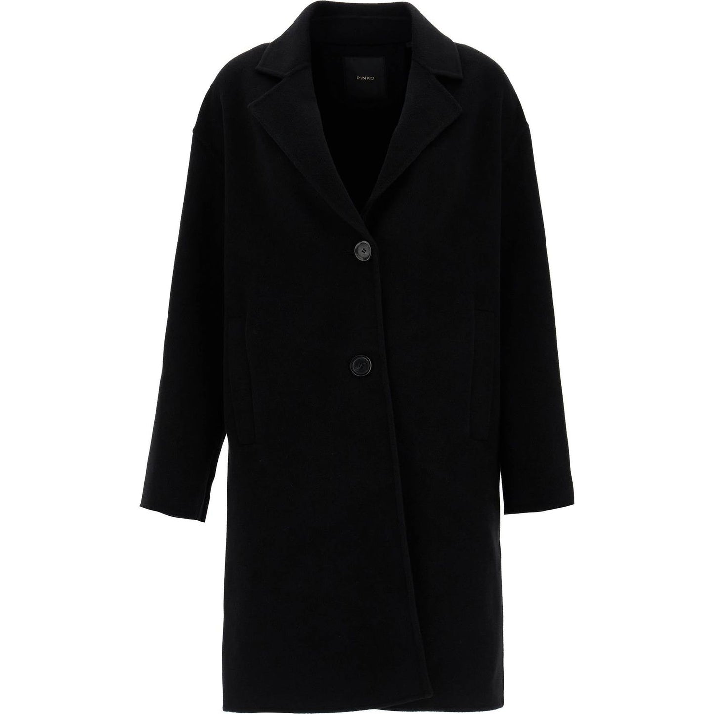 Pinko double wool coat with screwdriver design Jackets Pinko