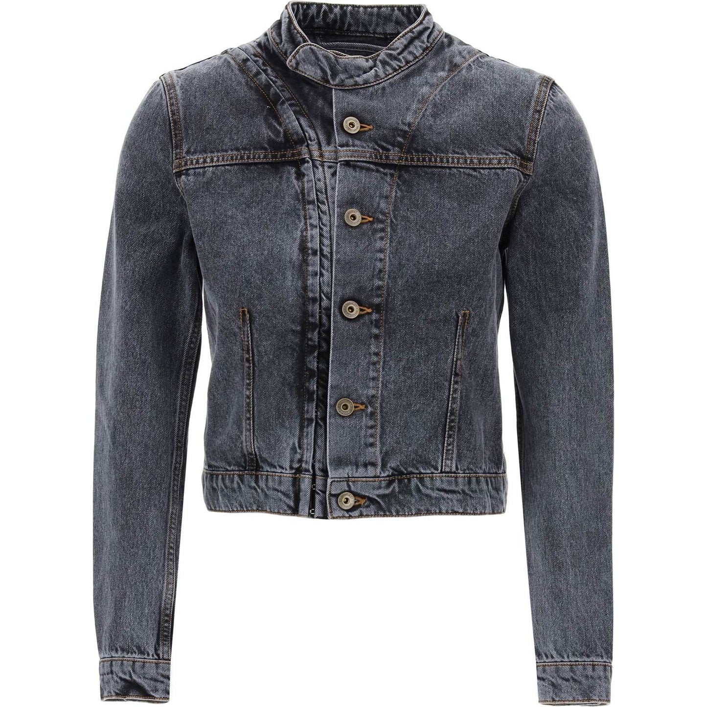 Y Project hook-and-eye denim jacket Jackets Y Project