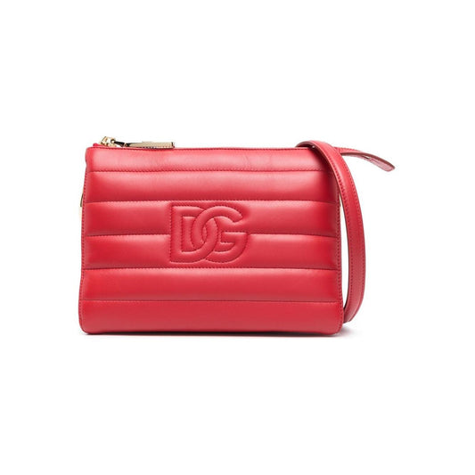 Dolce & Gabbana stitched-logo detail clutch bag Shoulder Dolce & Gabbana