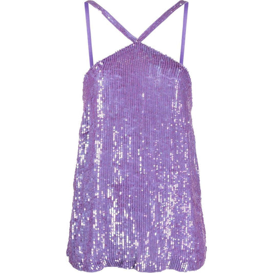 Parosh Top Purple Topwear Parosh