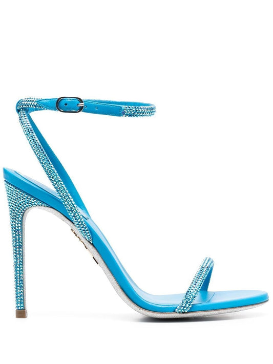 RENE' CAOVILLA Sandals Blue Sandals Rene' Caovilla