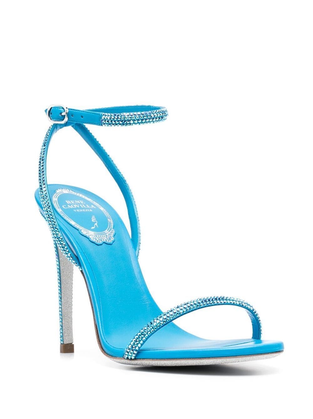 RENE' CAOVILLA Sandals Blue Sandals Rene' Caovilla