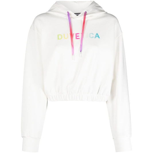 Duvetica Sweaters Grey Topwear Duvetica White Smoke