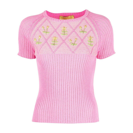 CORMIO T-shirts and Polos Pink Topwear Cormio Pink