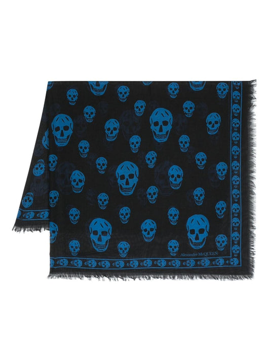 Alexander McQueen Scarfs Black Scarves Hats & Gloves Alexander Mcqueen