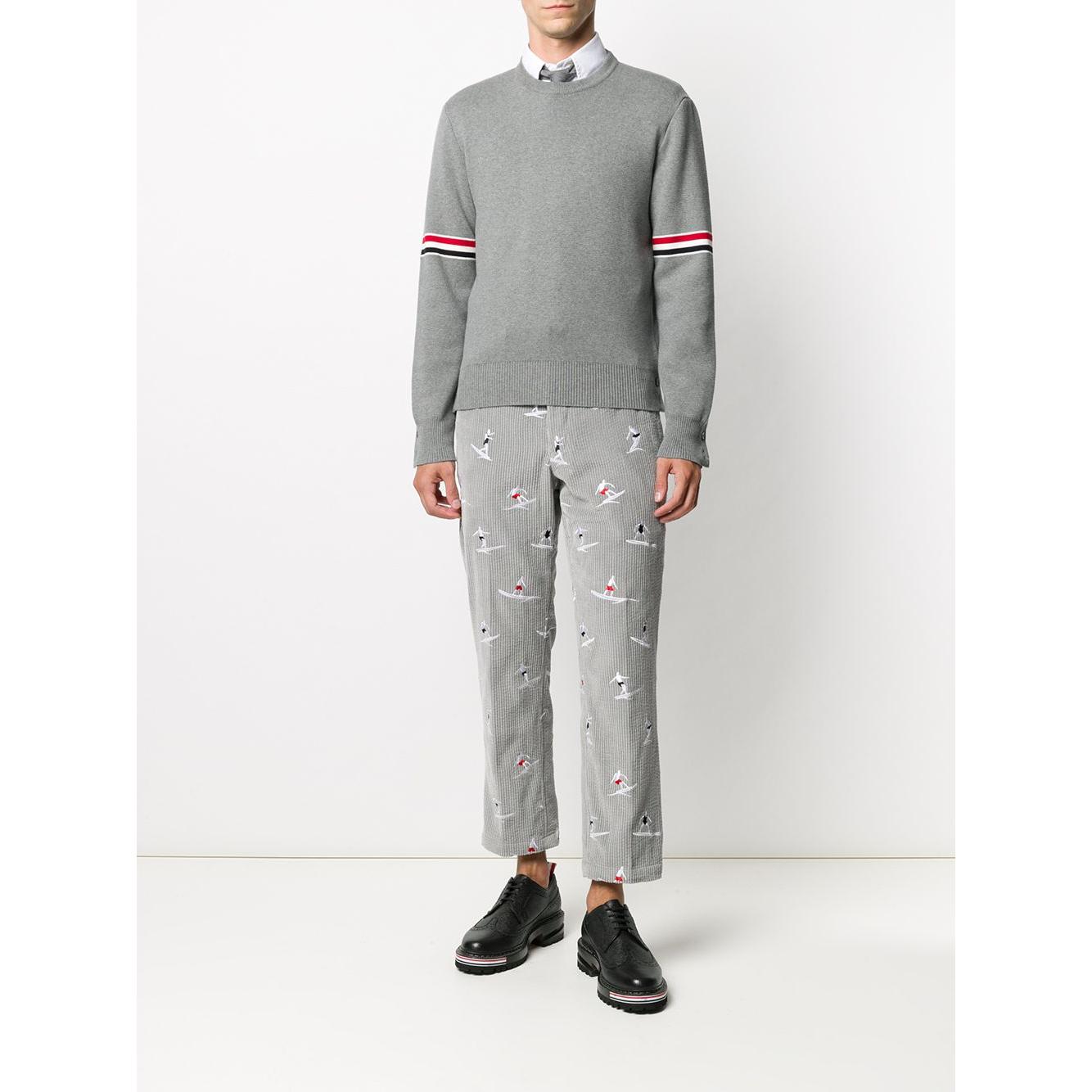 Thom Browne Sweaters Grey Topwear Thom Browne