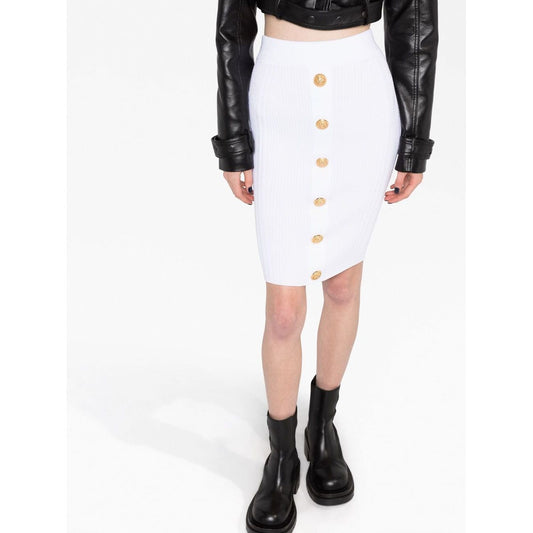 Balmain Skirts White Skirts Balmain