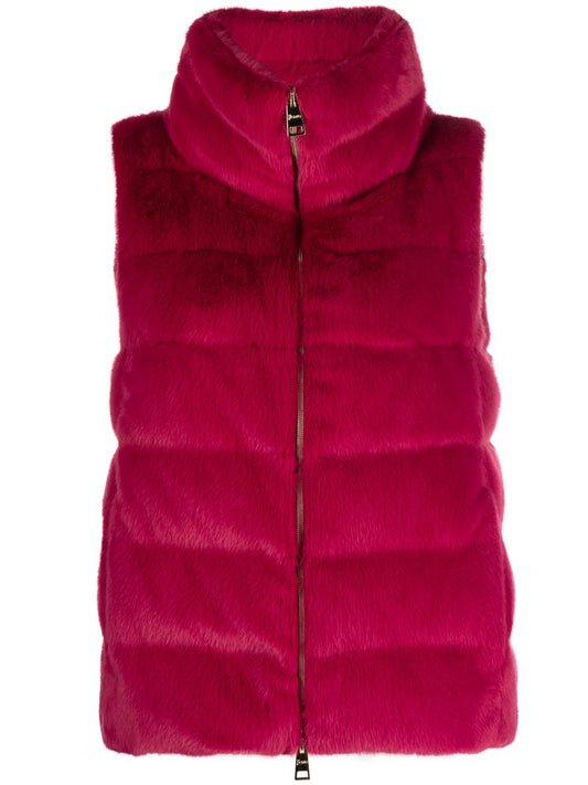 Herno Jackets Fuchsia Vests Herno Brown