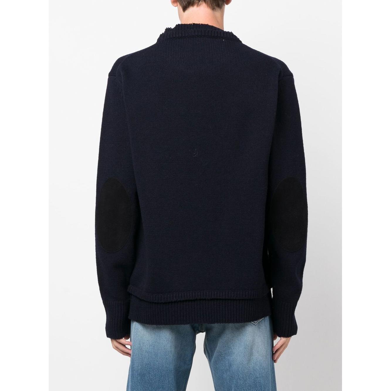 Maison Margiela Sweaters Blue Topwear Maison Margiela