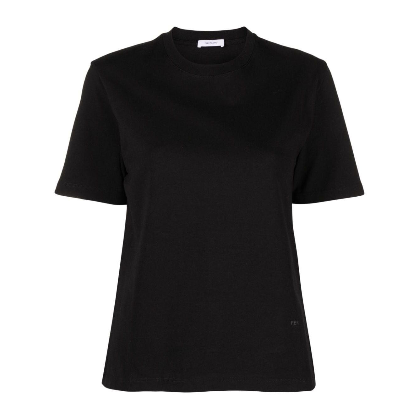 Ferragamo T-shirts and Polos Black Topwear Ferragamo