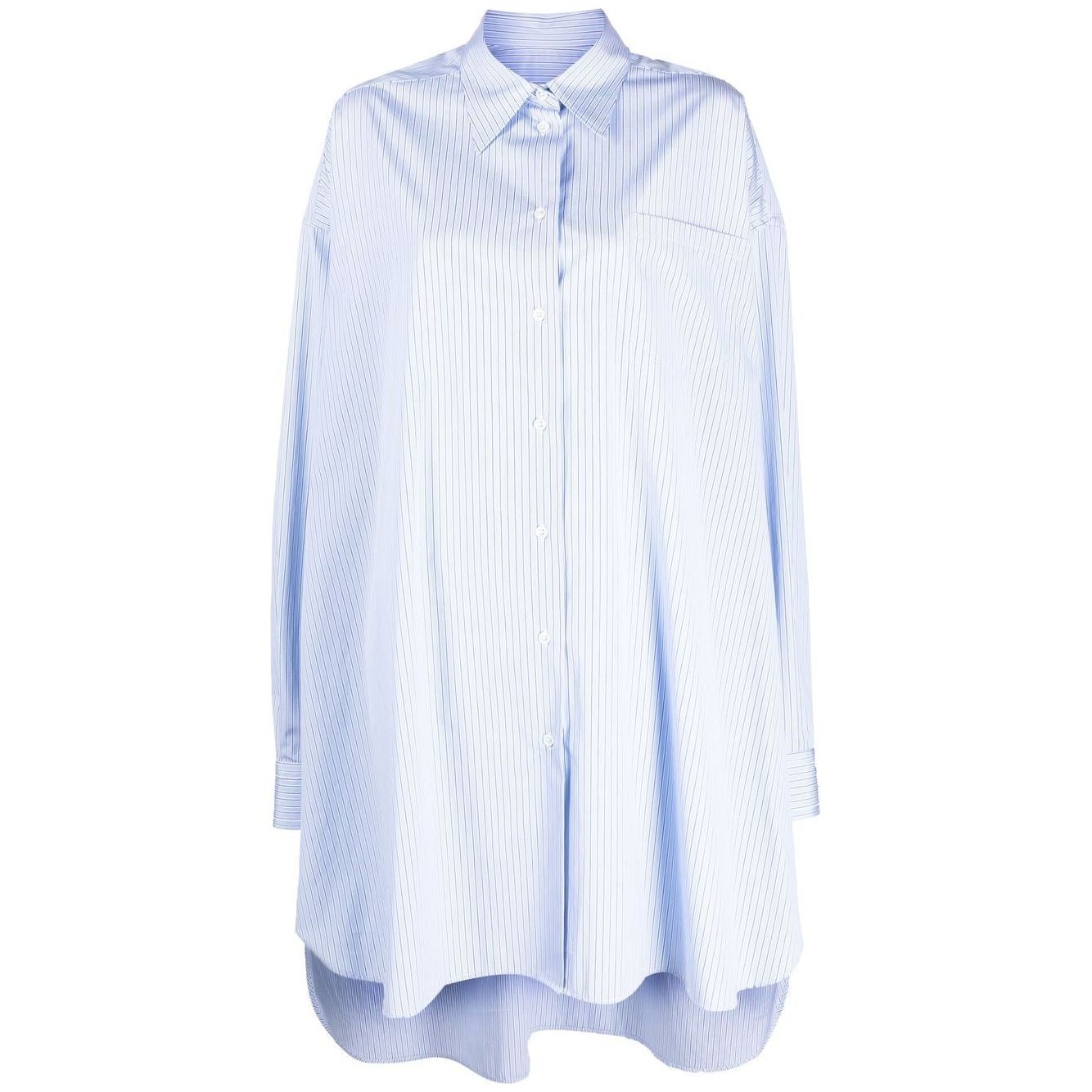 Maison Margiela Shirts Clear Blue Shirts Maison Margiela