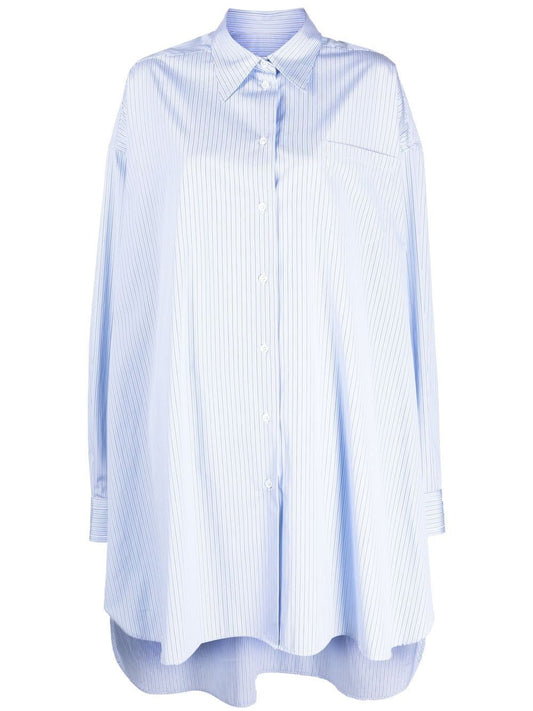 Maison Margiela Shirts Clear Blue Shirts Maison Margiela