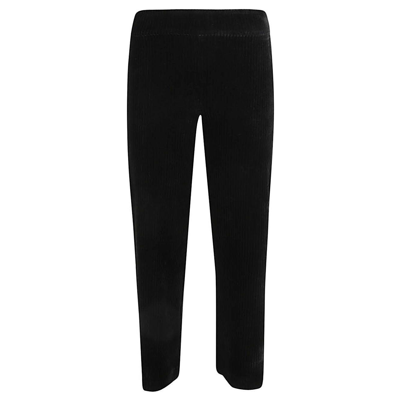 AVENUE MONTAIGNE Trousers Black