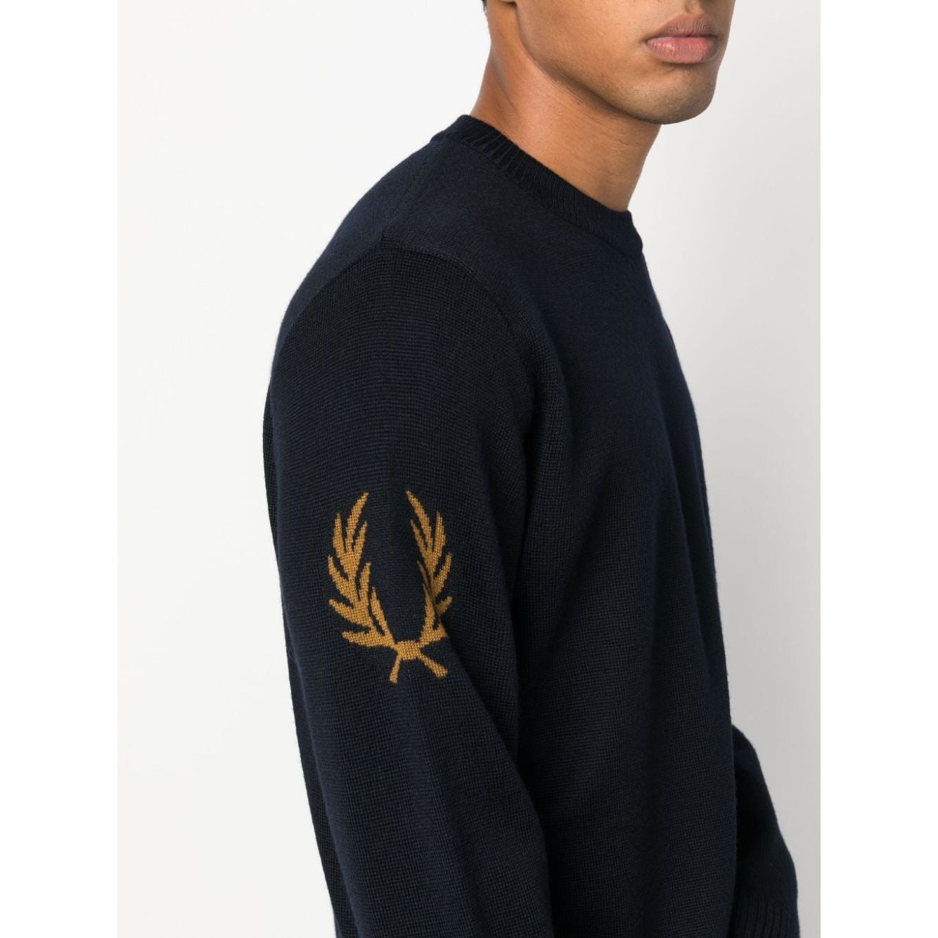 Fred Perry Sweaters Blue Topwear Fred Perry