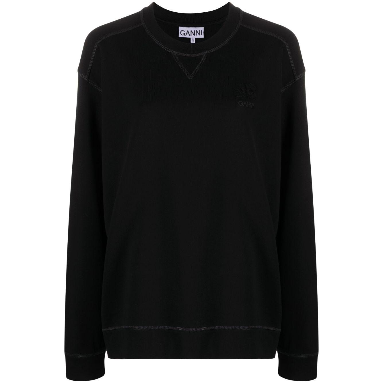 GANNI Sweaters Black Topwear Ganni