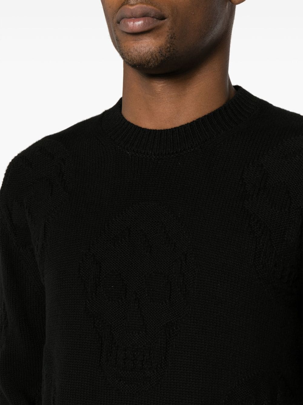 Alexander McQueen Sweaters Black Topwear Alexander Mcqueen