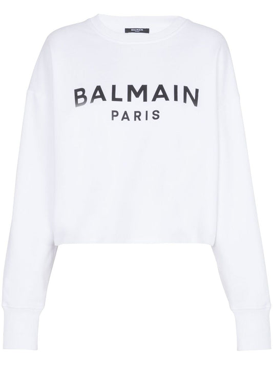 Balmain Sweaters White Topwear Balmain