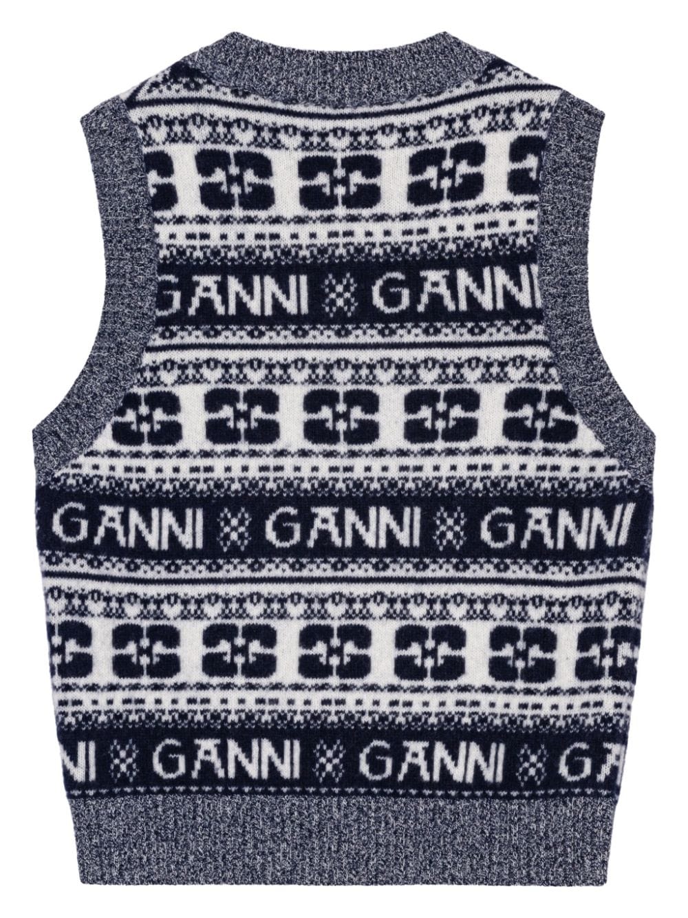 GANNI Sweaters Grey