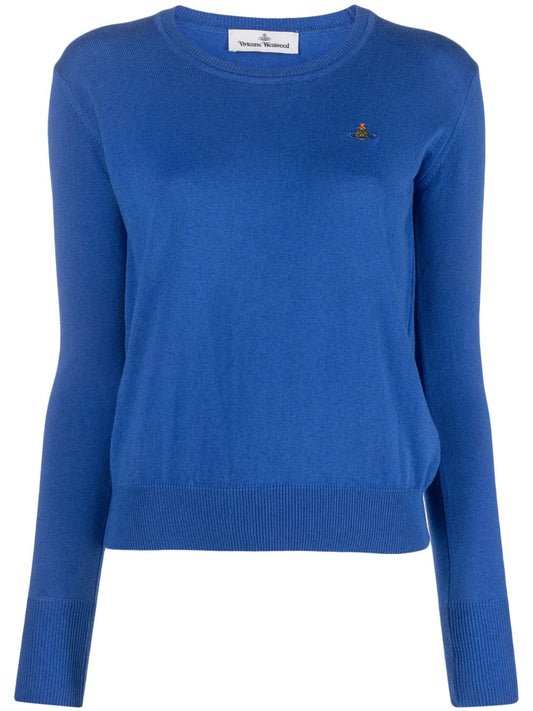 Vivienne Westwood Sweaters Blue Topwear Vivienne Westwood Dark Slate Blue