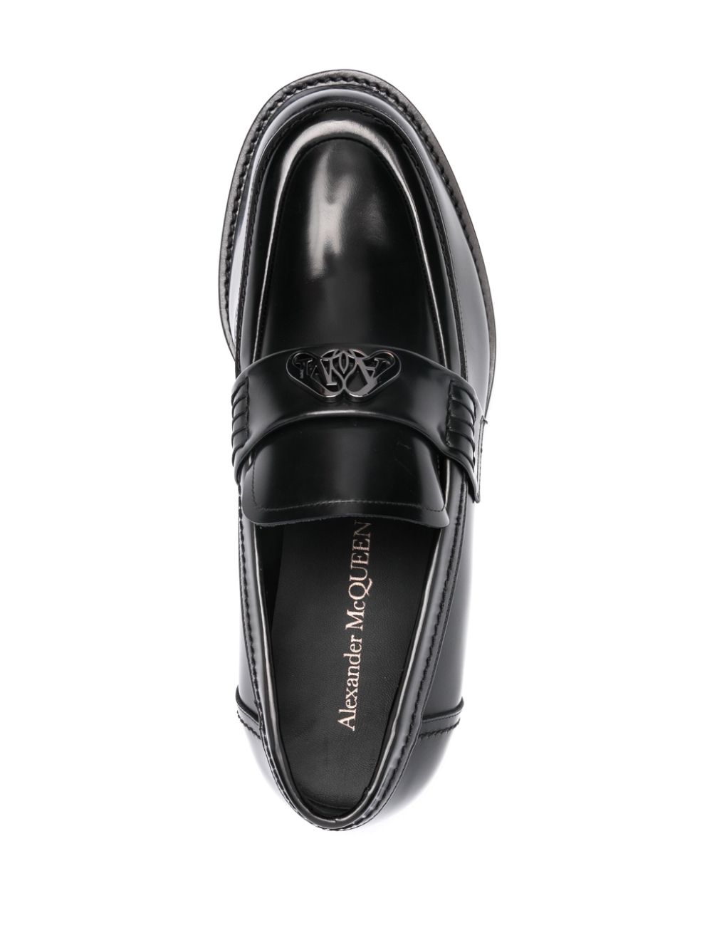 Alexander McQueen Flat shoes Black Moccasins Alexander Mcqueen