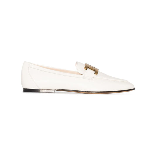 Tod's Flat shoes White Moccasins Tod'S