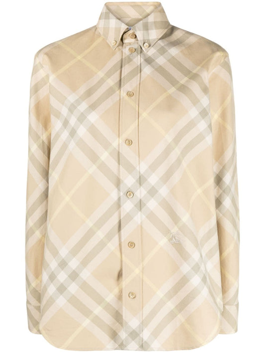 Burberry Shirts Beige Shirts Burberry