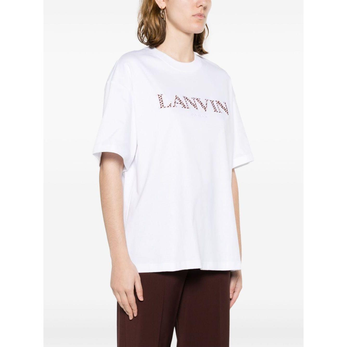 Lanvin T-shirts and Polos White Topwear Lanvin