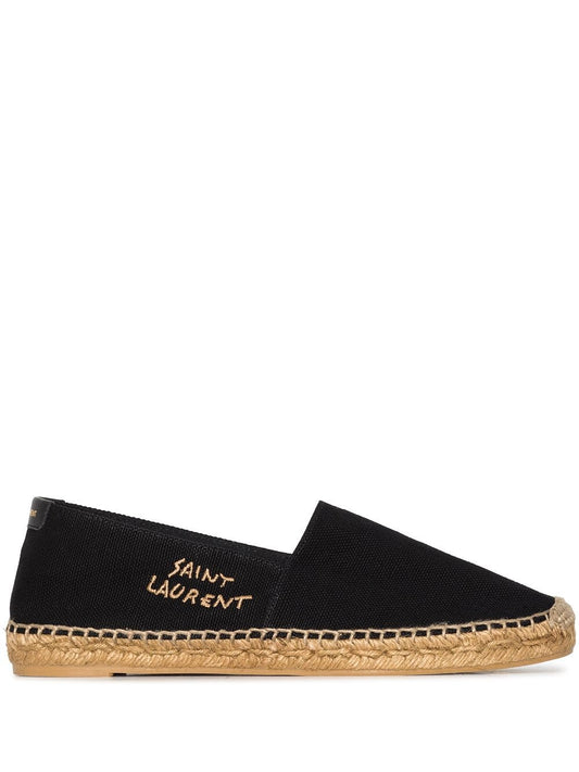 Saint Laurent  Flat shoes Black Espadrilles Saint Laurent