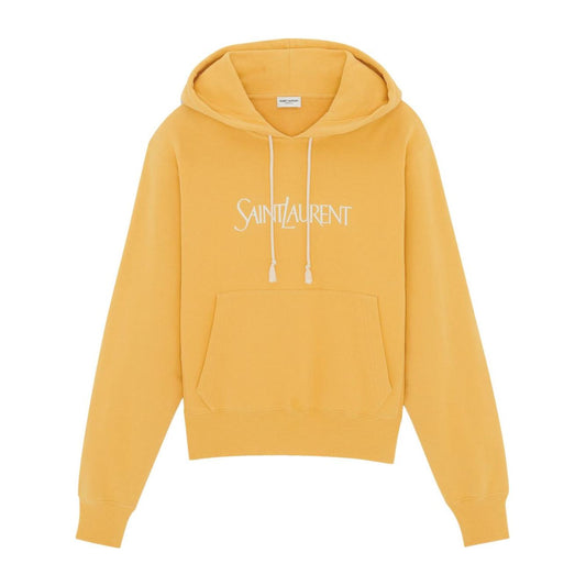 Saint Laurent  Sweaters Yellow Topwear Saint Laurent