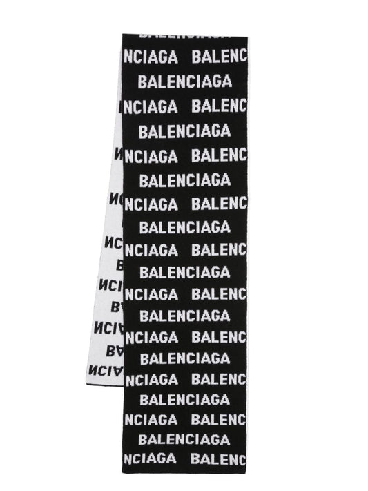 Balenciaga Scarfs Black Scarves Hats & Gloves Balenciaga