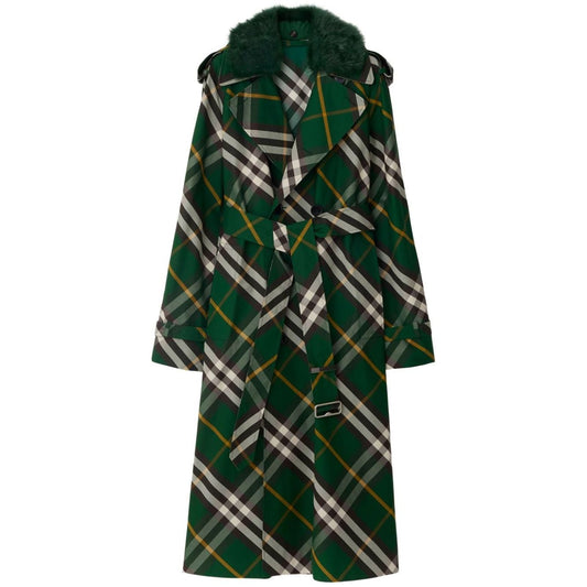 Burberry Coats Green