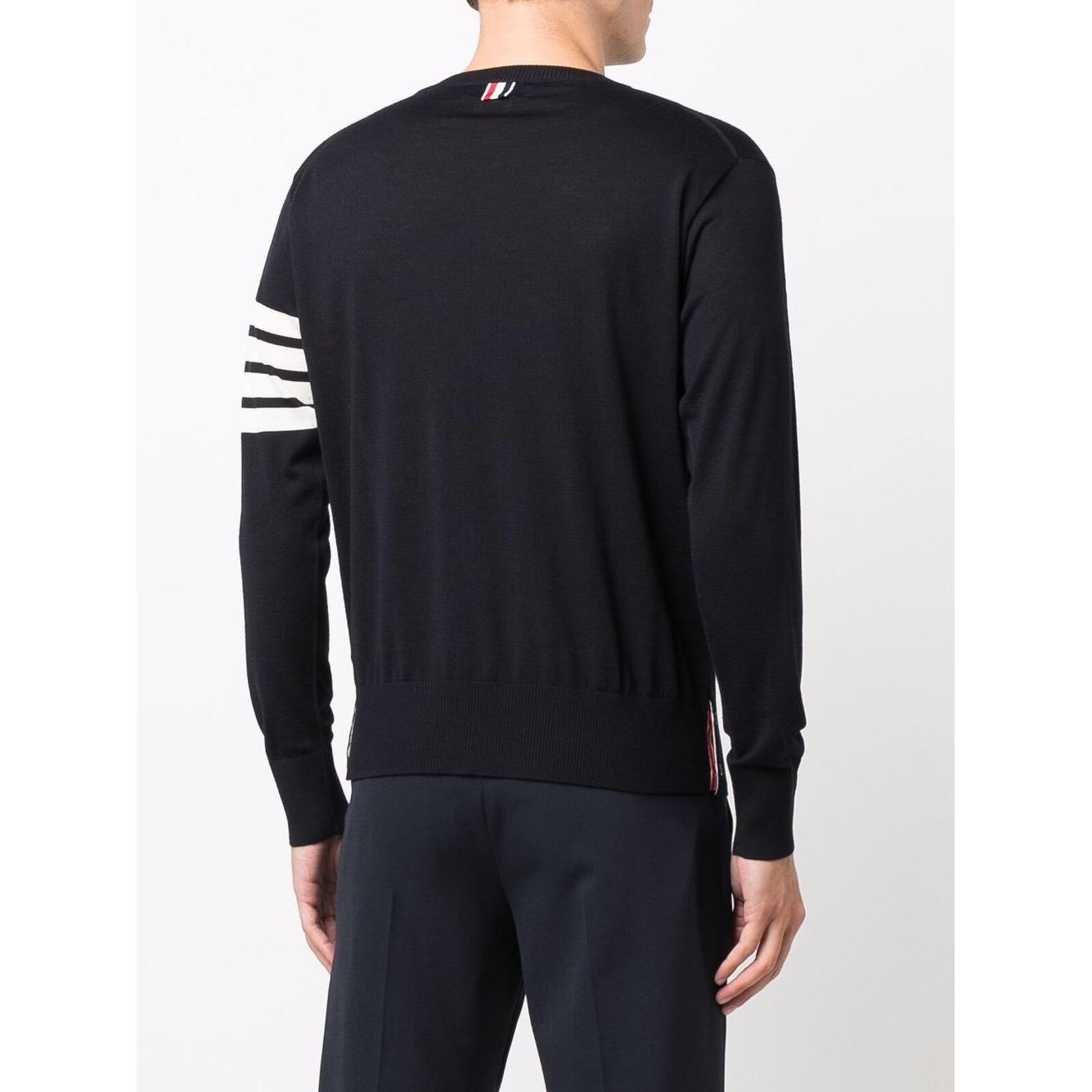 Thom Browne merino wool 4-Bar knitted jumper Topwear Thom Browne