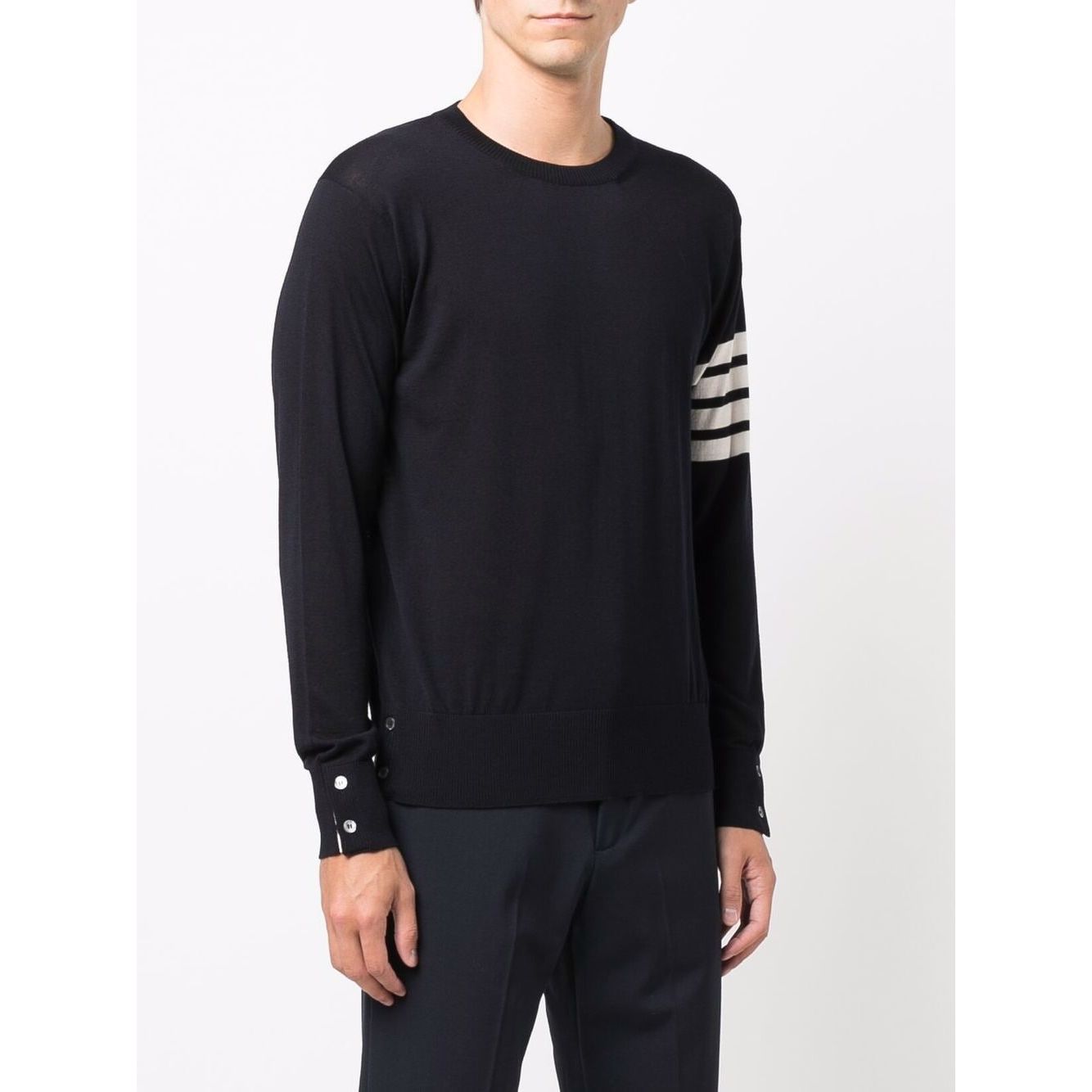 Thom Browne merino wool 4-Bar knitted jumper Topwear Thom Browne